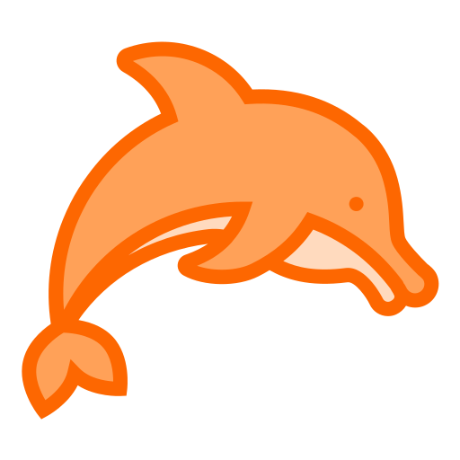 Dolphin Generic color lineal-color icon