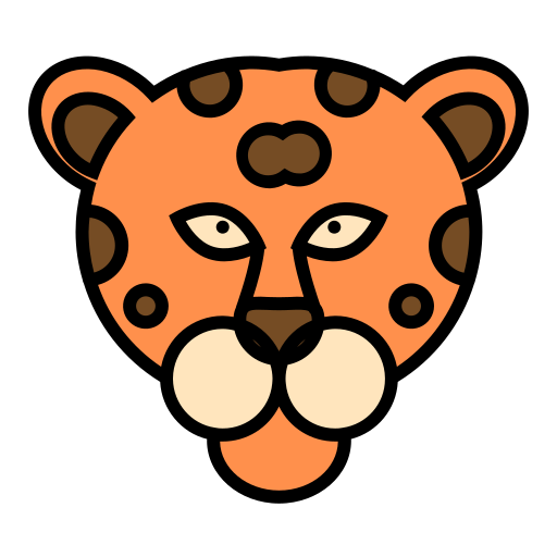 ghepardo Generic color lineal-color icona