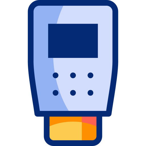 telefone de dados Basic Accent Lineal Color Ícone