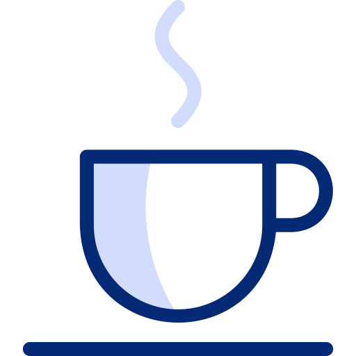 커피 샵 Basic Accent Lineal Color icon
