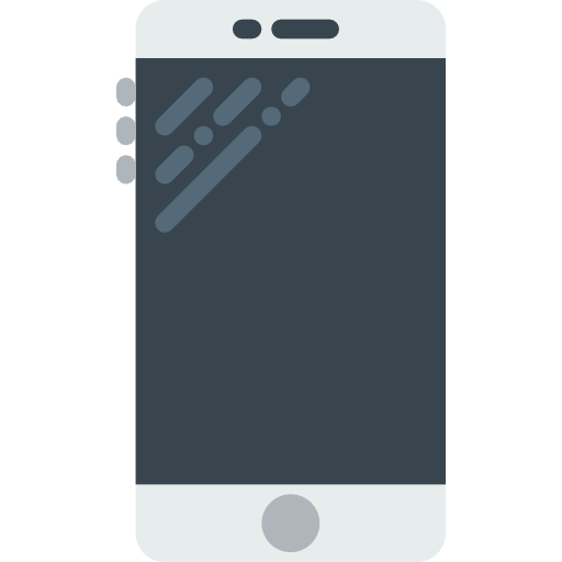 i phone Basic Miscellany Flat icona