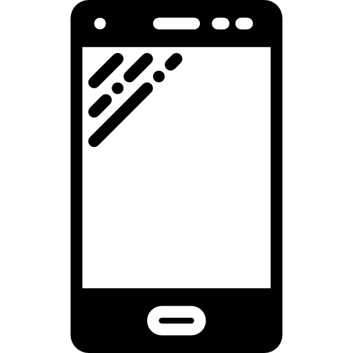 téléphone intelligent Basic Miscellany Fill Icône