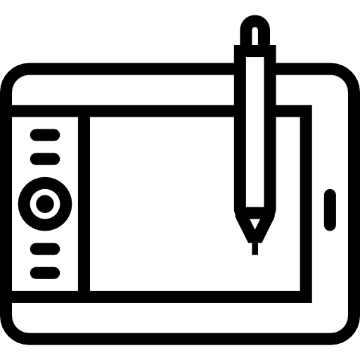 tablet Basic Miscellany Lineal ikona