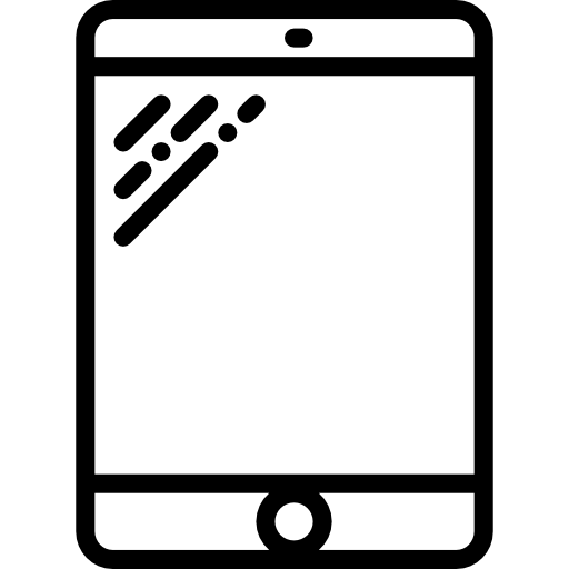 ipad Basic Miscellany Lineal icon