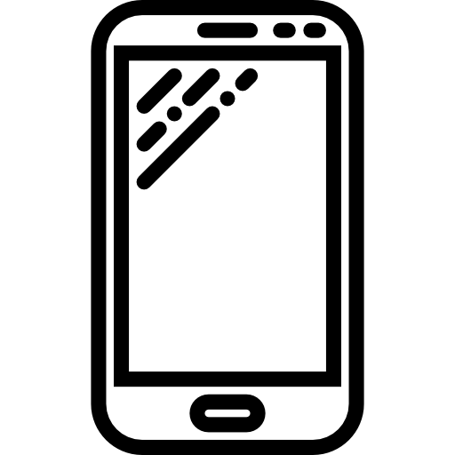 téléphone intelligent Basic Miscellany Lineal Icône