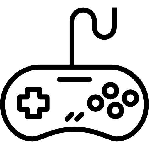 control de juego Basic Miscellany Lineal icono