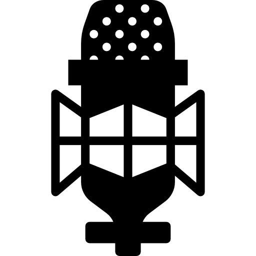 mikrofon Basic Miscellany Fill ikona