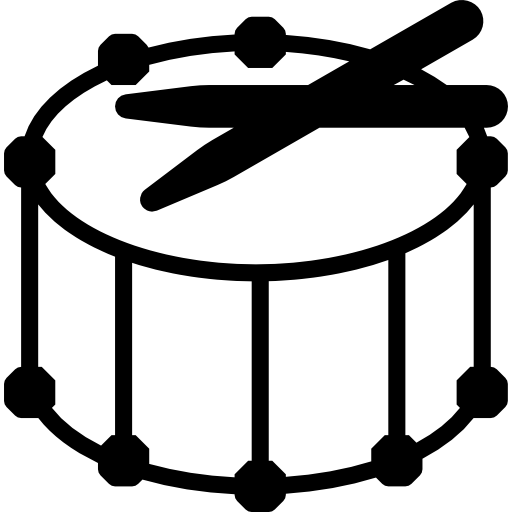 Drum Basic Miscellany Fill icon