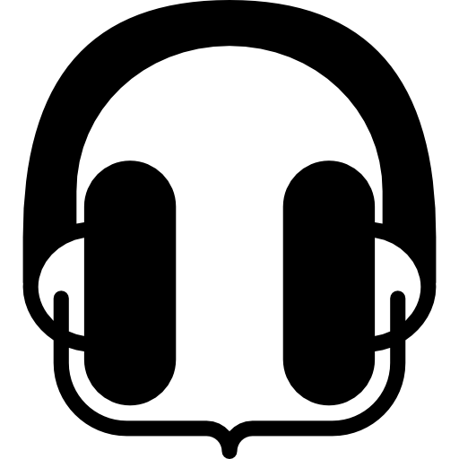 Headphones Basic Miscellany Fill icon