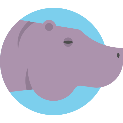 nijlpaard  icoon