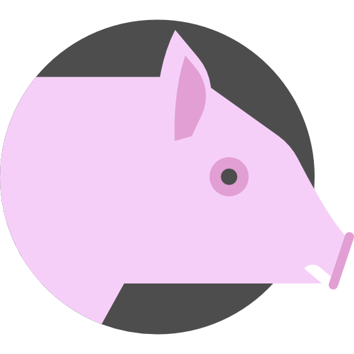 Свинья  иконка