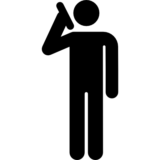 Phone call Pictograms Fill icon