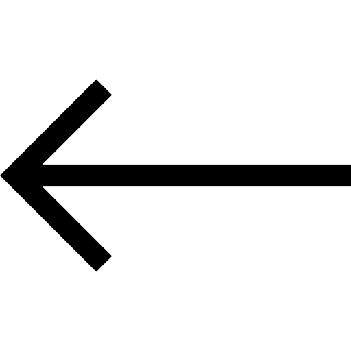 flecha izquierda Basic Miscellany Lineal icono