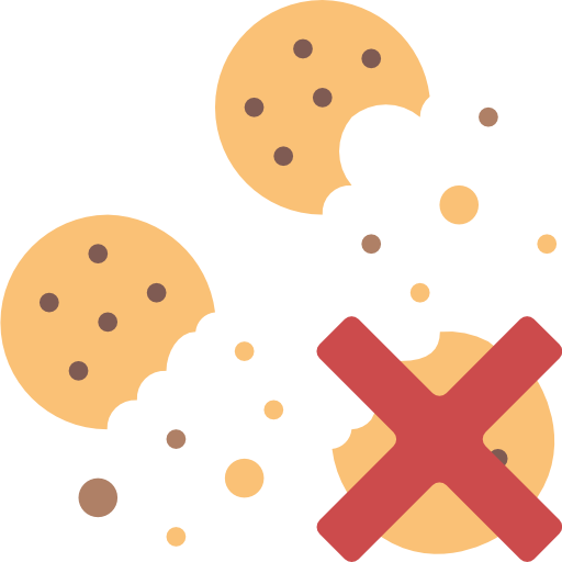 Cookies Basic Miscellany Flat icon