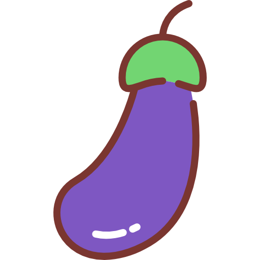 aubergine Good Ware Lineal Color icon