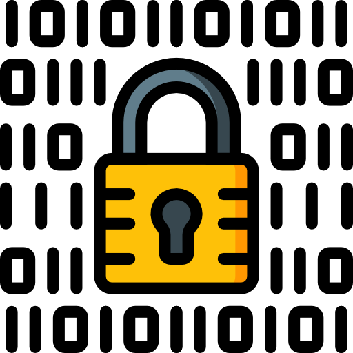 Lock Basic Miscellany Lineal Color icon