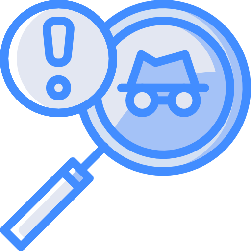 Spyware Basic Miscellany Blue icon