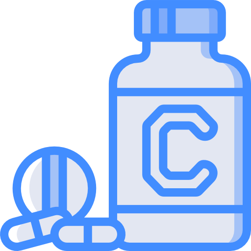 Vitamins Basic Miscellany Blue icon