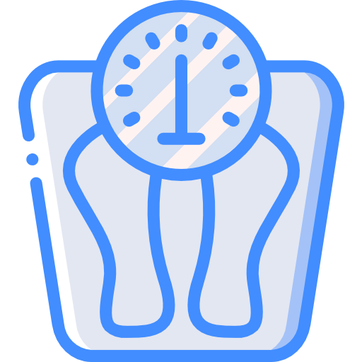 Scale Basic Miscellany Blue icon