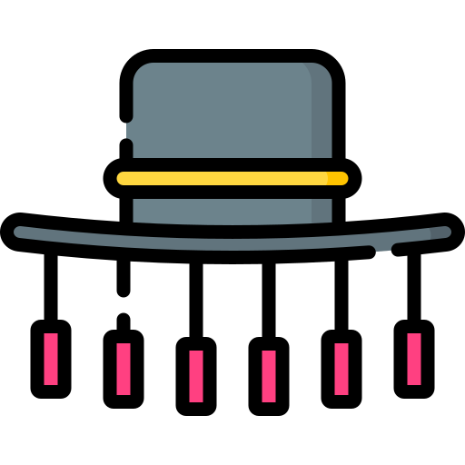 sombrero de corcho Special Lineal color icono