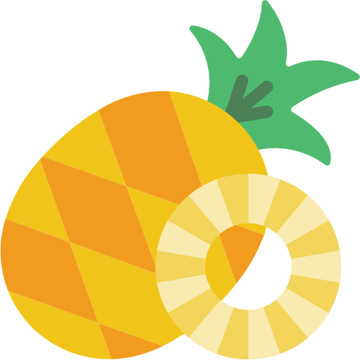 パイナップル Basic Miscellany Flat icon