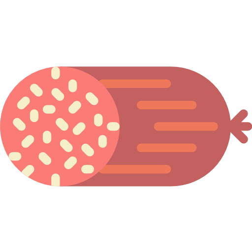 salami Basic Miscellany Flat icoon
