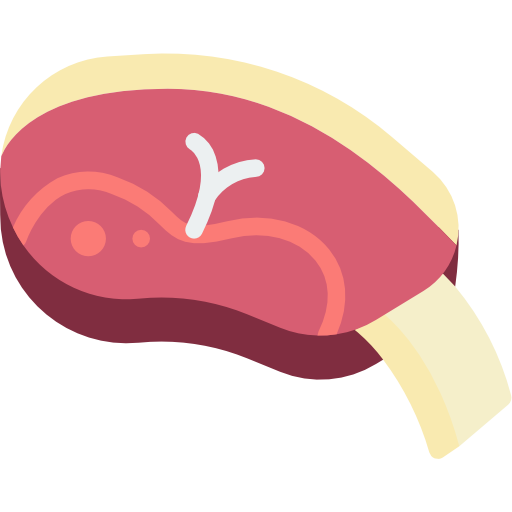 varkensvlees Basic Miscellany Flat icoon