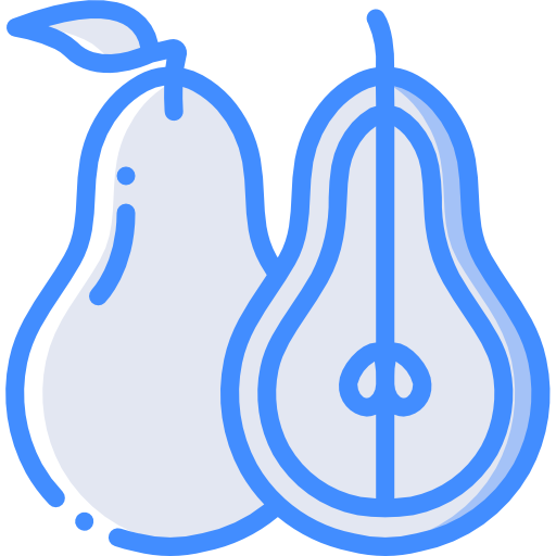 梨 Basic Miscellany Blue icon