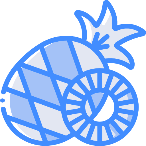 ananas Basic Miscellany Blue icon