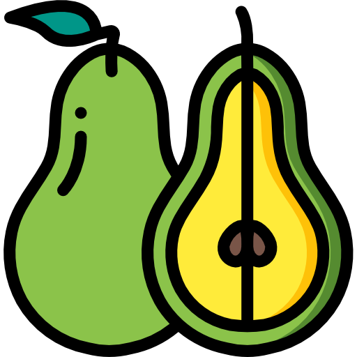 Pear Basic Miscellany Lineal Color icon