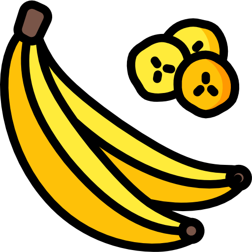 plátano Basic Miscellany Lineal Color icono