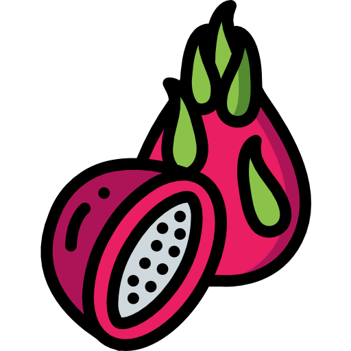 dragon de fruta Basic Miscellany Lineal Color icono