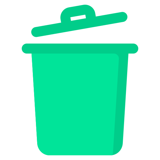 Trash bin Generic color fill icon