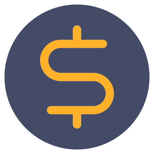 Coin Generic color fill icon