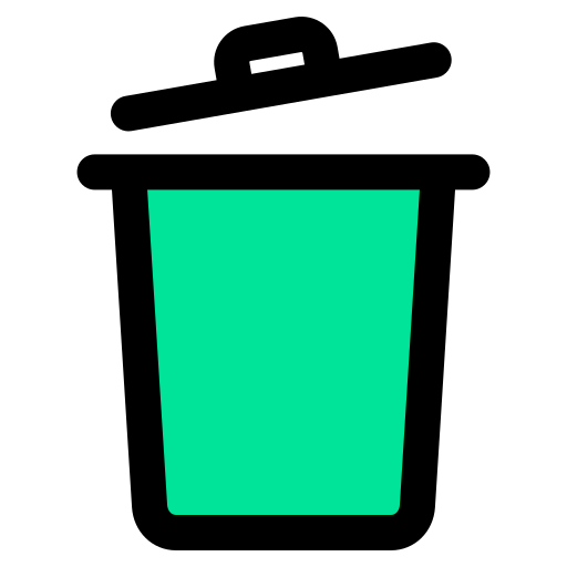 Trash bin Generic color lineal-color icon