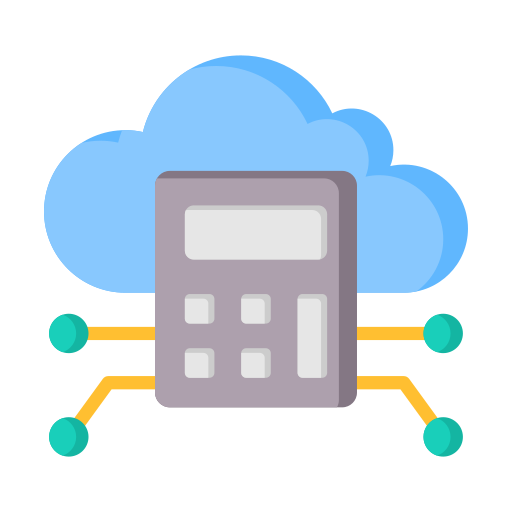 Cloud computing Generic color fill icon