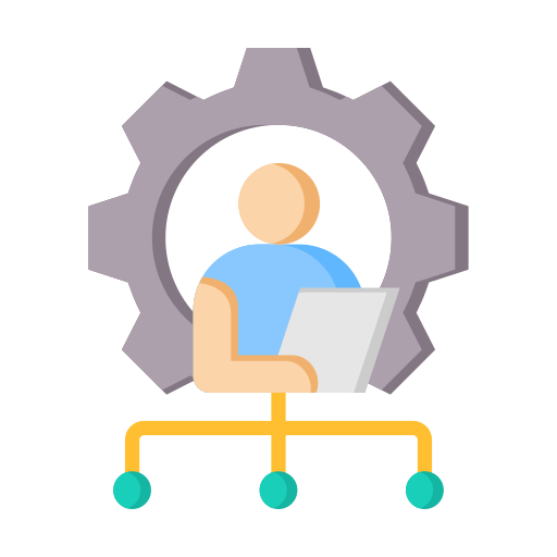 System administration Generic color fill icon