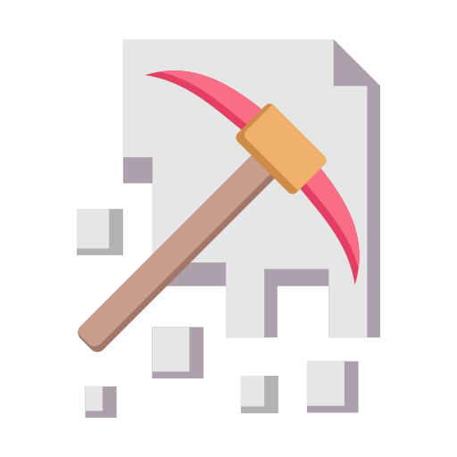 Data mining Generic color fill icon