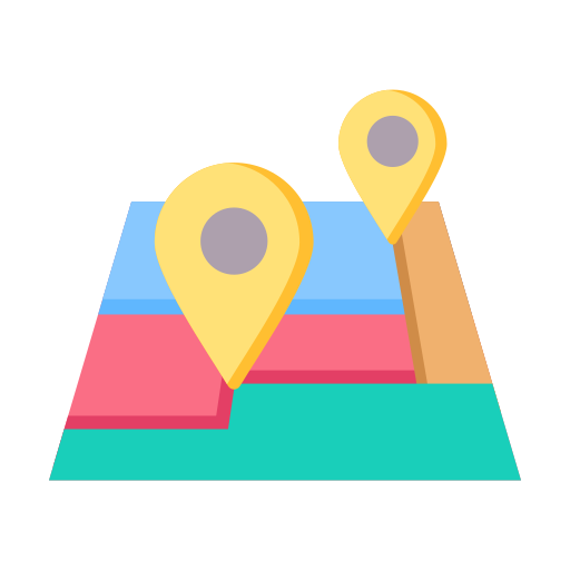 Cartography Generic color fill icon