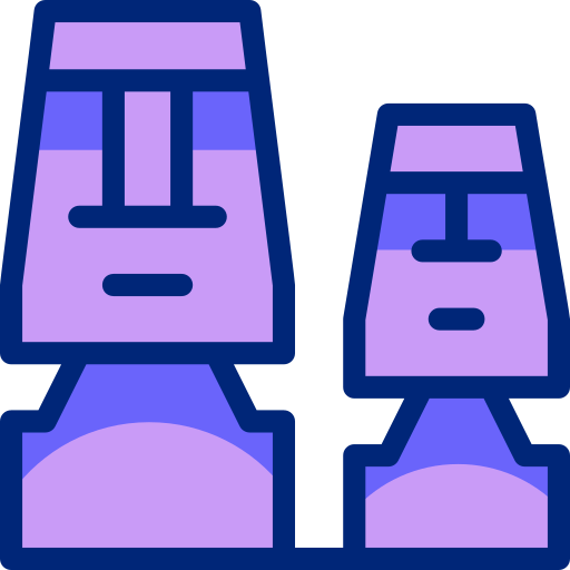 moai Basic Accent Lineal Color icona