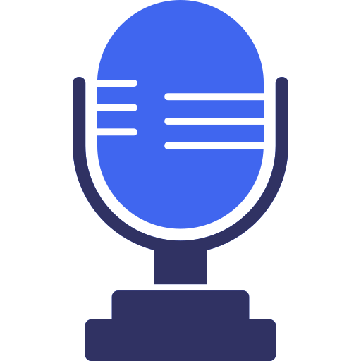 microphone Generic color fill Icône