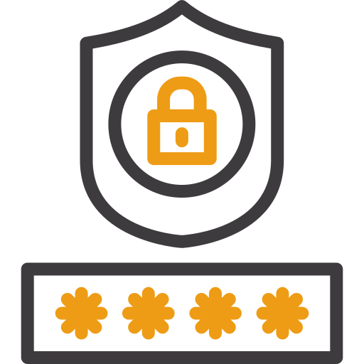 Password protection Generic color outline icon