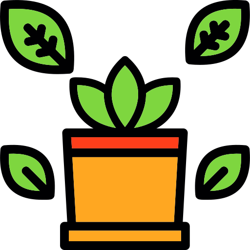Desk plant Generic color lineal-color icon