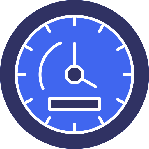 Clock Generic color fill icon