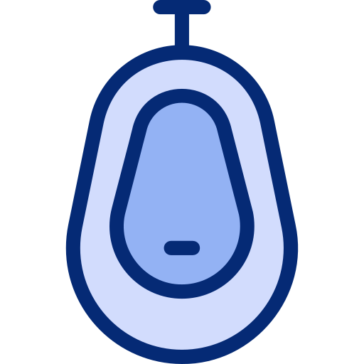 Urinal Basic Accent Lineal Color icon