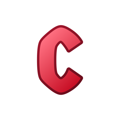 lettera c Generic gradient lineal-color icona