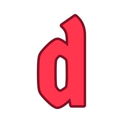 buchstabe d Generic color lineal-color icon