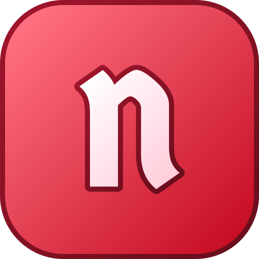 Letter n Generic gradient lineal-color icon