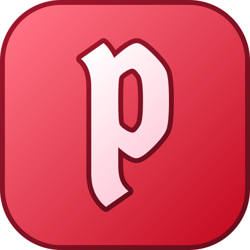 Letter p Generic gradient lineal-color icon