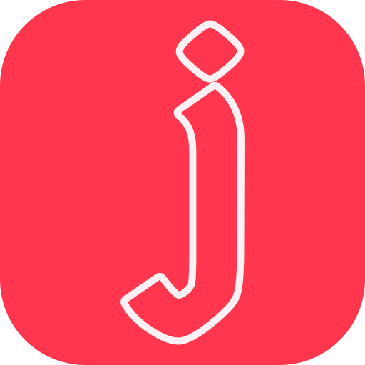 Letter j Generic gradient fill icon